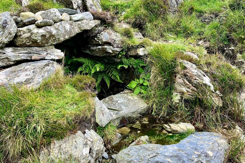 St Columba's Well at Kiloran Bay on Colonsay