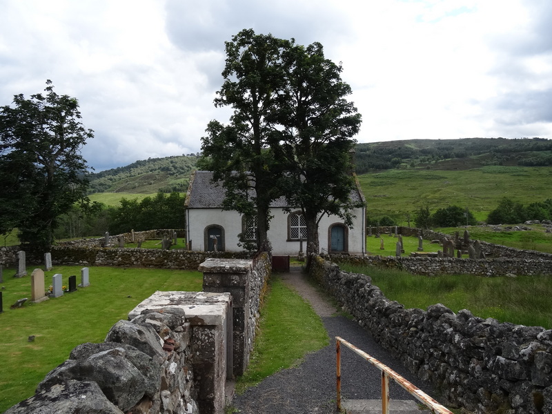 Path to Croick Church