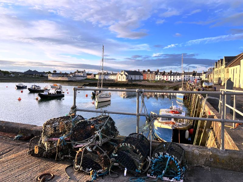 Harbour at Isle of Whithorn