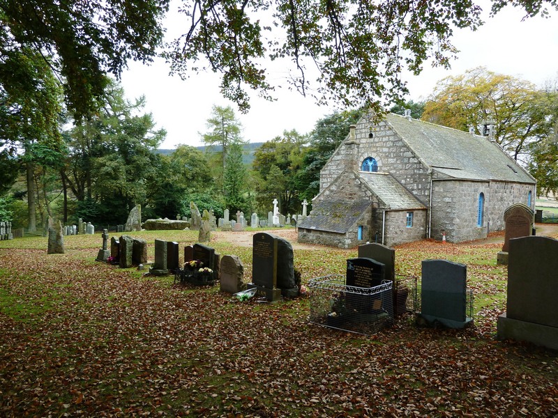 Recent Graves at Midmar Church