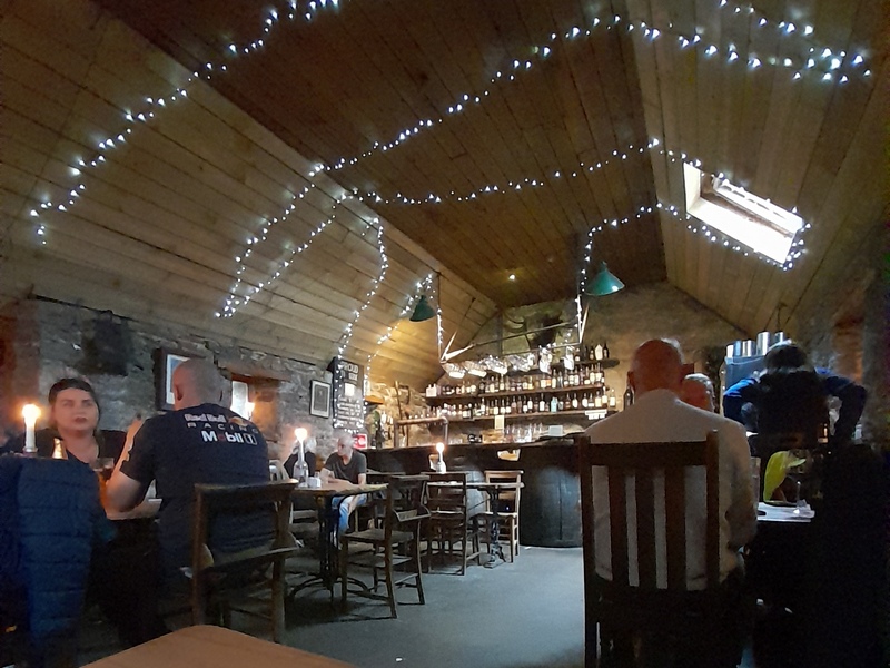 Inside of the Old Inn at Appin in Scotland