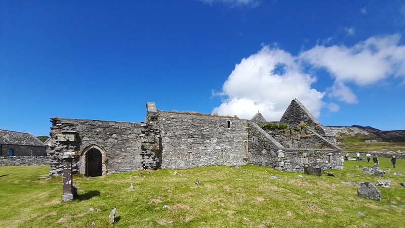 Oronsay Priory viewed from the south