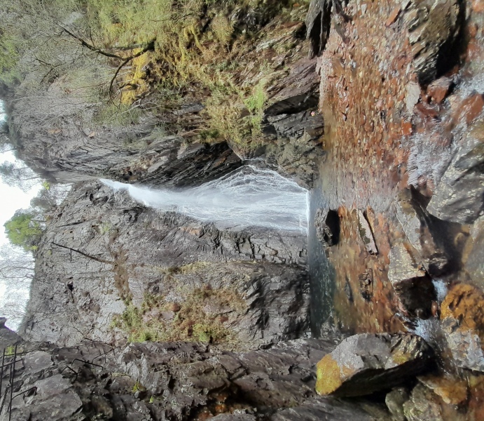 Grey Mare's Tail Waterfall at Kinlochleven